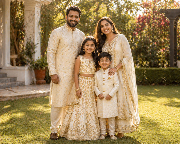 Why Coordinated Family Outfits Are the New Indian Wedding Tradition — And How to Do It Right