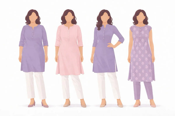 Apni Body Type Ke Hisaab Se Perfect Kurti Kaise Choose Karein?